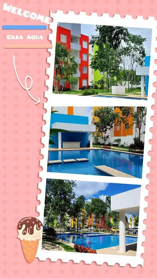 Appartement Casa Aqua à Playa del Carmen Mexique